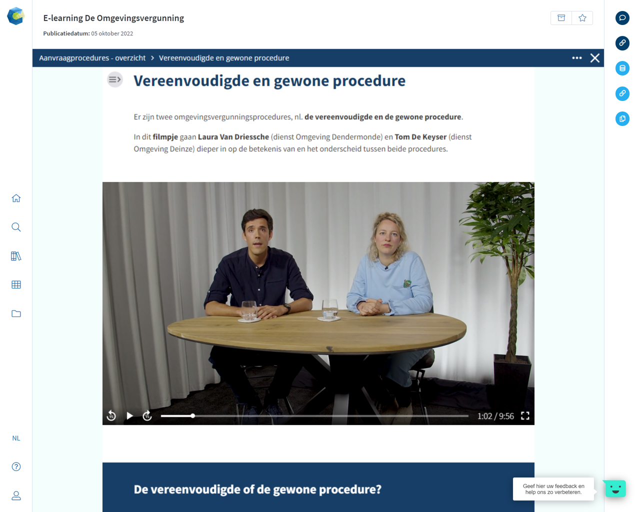 Omgevingconnect Online Bibliotheek Features Elearning