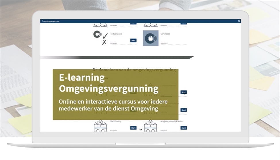 Infosessie e-learning Omgevingsvergunning: De Vlaamse Vergunningen(r)evolutie: hoe ver staan we?